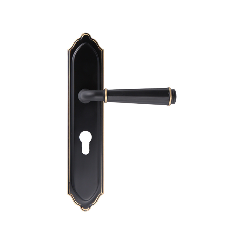 89-63 Modern Silent American Silent American Style Indoor Door Lock Lock One-Piece