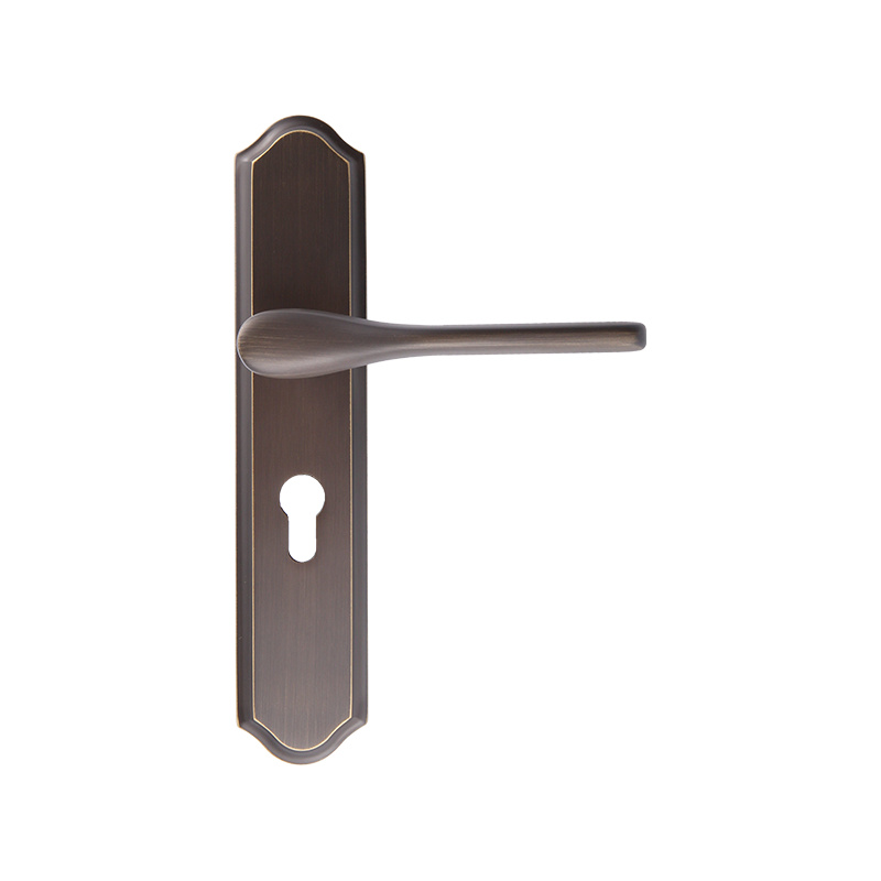 96-206 Modern Minimalis Gold Interior Door Lock One-Piece Lock
