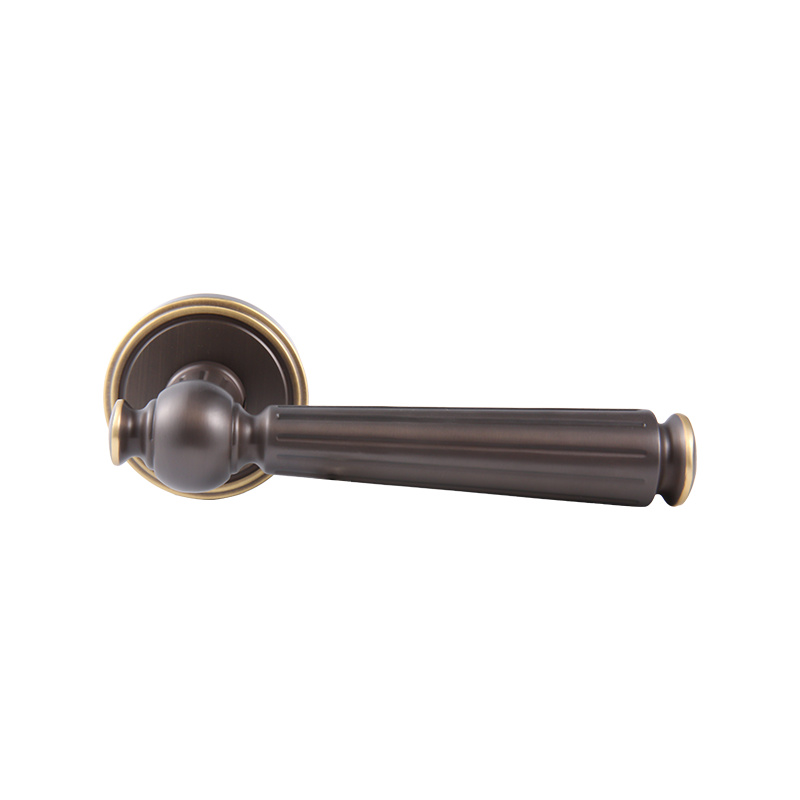 101-221 Gaya Prancis Retro Kunci Pintu Berguna Golden Indoor Silent Split