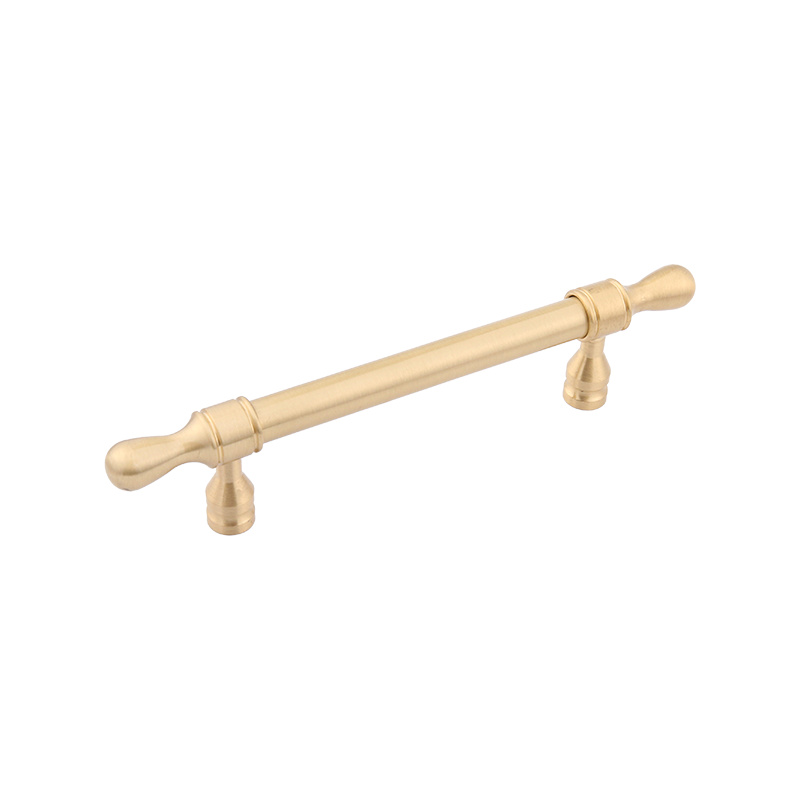 9050 Gold Gold Light Luxury Retro Chrome Kabinet Lemari Lemari Pegangan Laci