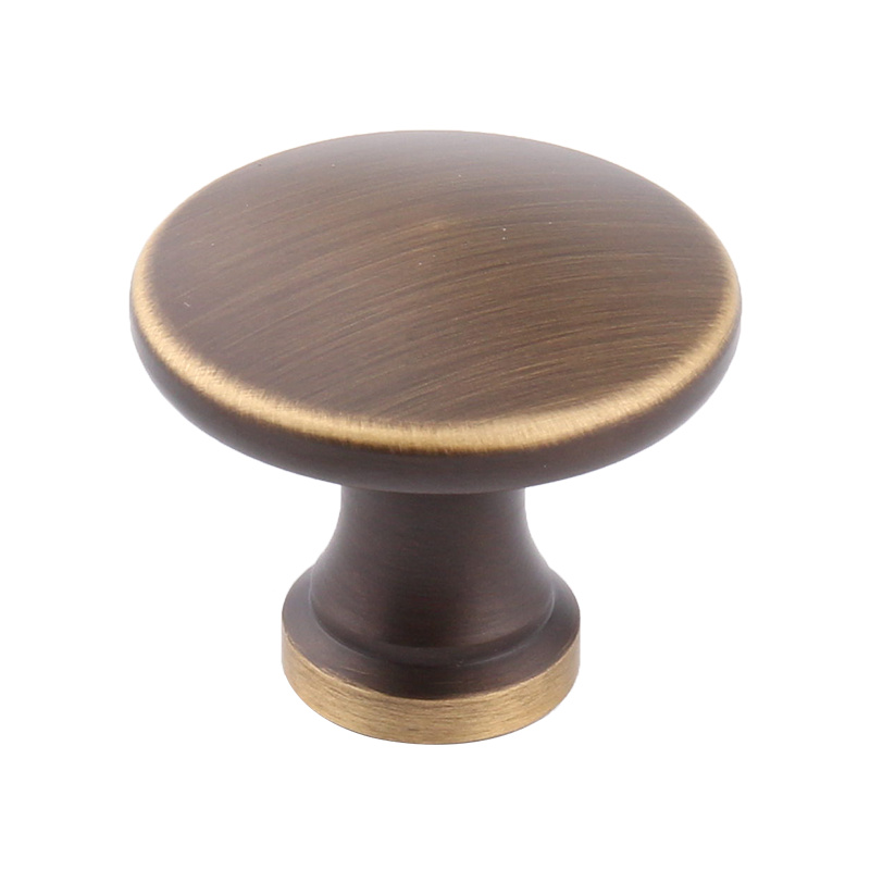 8162 Mewah Cahaya dan Sederhana Gaya Tiongkok Baru dan Amerika Golden Wardrobe Round Handle Handle
