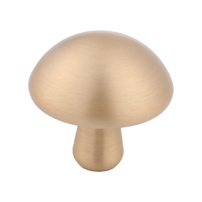 9081 LIGHT Mewah Prancis Pure Pure Copper Mushroom Round Single Hole Handle